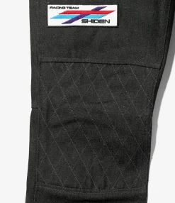 Motor Cycle Pant - Black - 13.5oz Denim