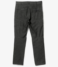 Motor Cycle Pant - Black - 13.5oz Denim