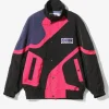 Multi Color Jacket - Black/Purple/Pink - Nylon Sateen