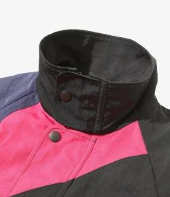 Multi Color Jacket - Black/Purple/Pink - Nylon Sateen