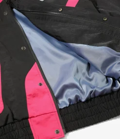 Multi Color Jacket - Black/Purple/Pink - Nylon Sateen