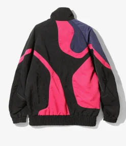Multi Color Jacket - Black/Purple/Pink - Nylon Sateen