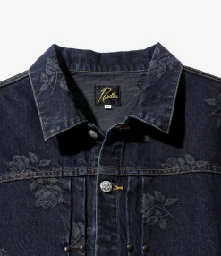 M.W. Jean Jacket - Indigo - 13oz Denim / Rose Jq.