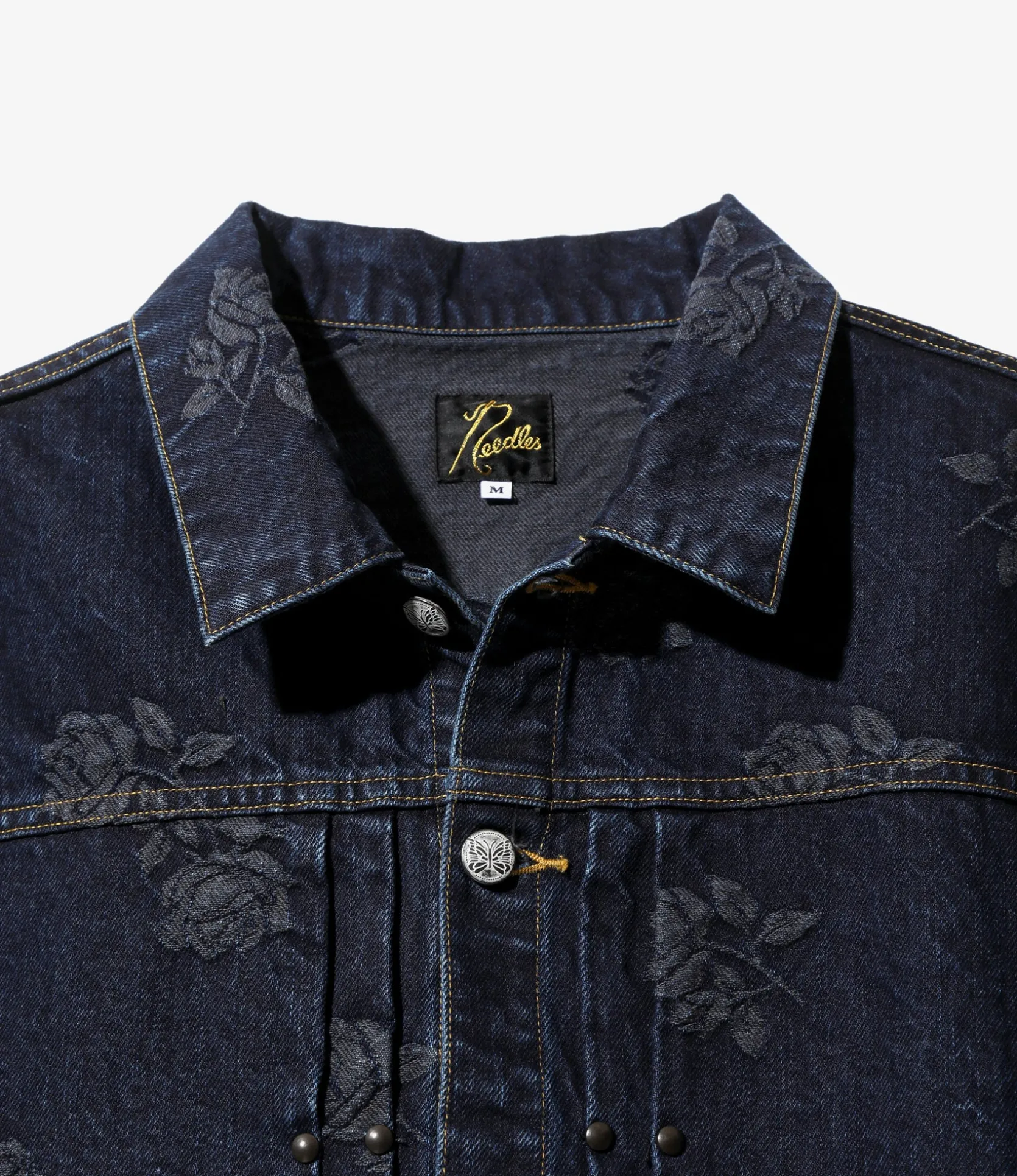 M.W. Jean Jacket - Indigo - 13oz Denim / Rose Jq.