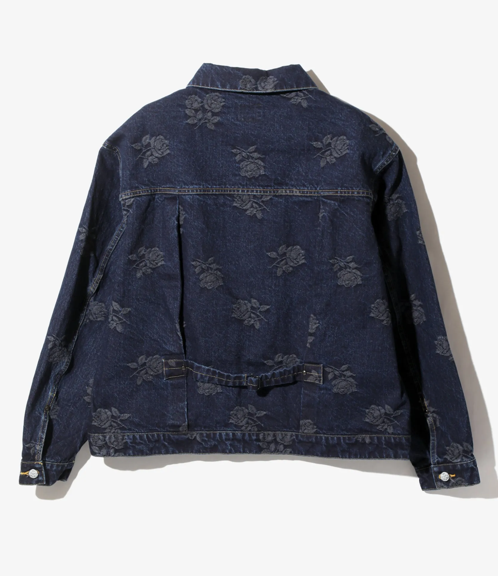 M.W. Jean Jacket - Indigo - 13oz Denim / Rose Jq.
