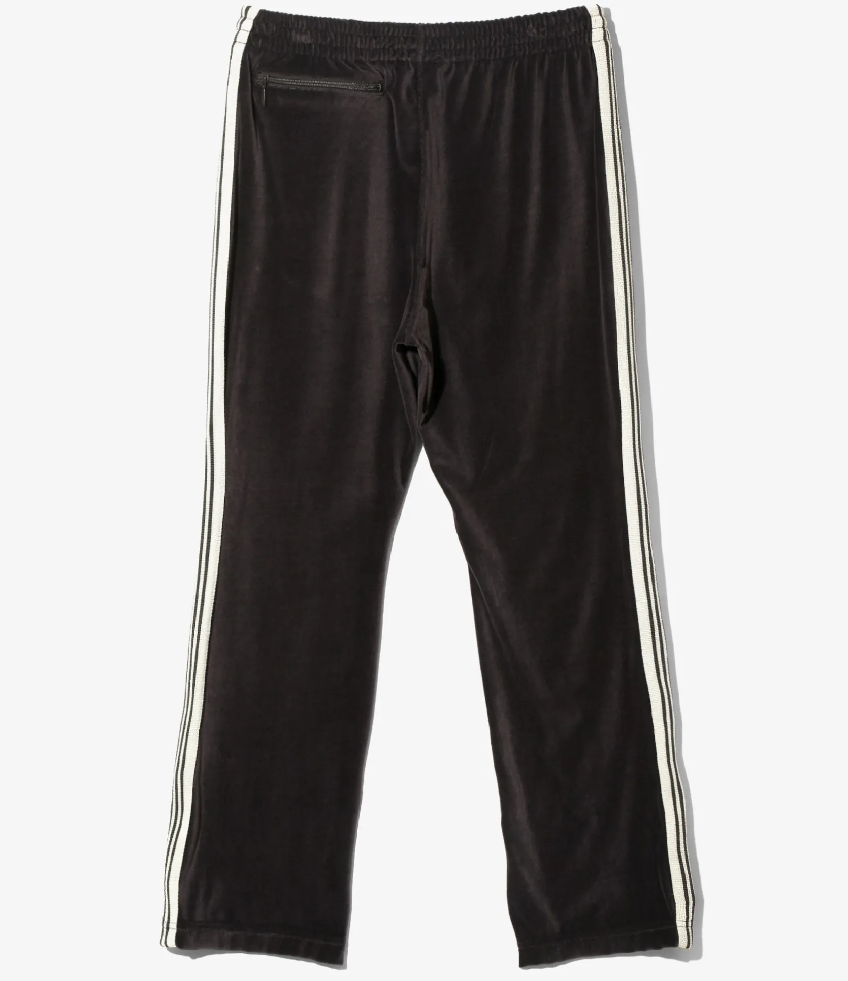 Narrow Track Pant - Charcoal - C/PE Velour