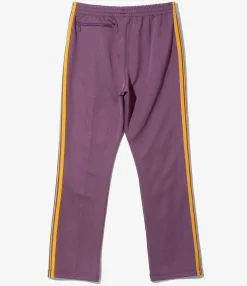 Narrow Track Pant - Purple - Poly Smooth