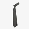Neck Tie - Charcoal Tropical Wool