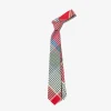 Neck Tie - Red/Green Big Madras Plaid