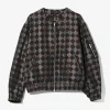 Needles Line Crew Jacket - Blue / Brown - PE/R Argyle Jacquard