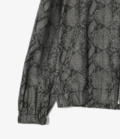 Needles Line Crew Jacket - Grey - PE/C Python Jacquard