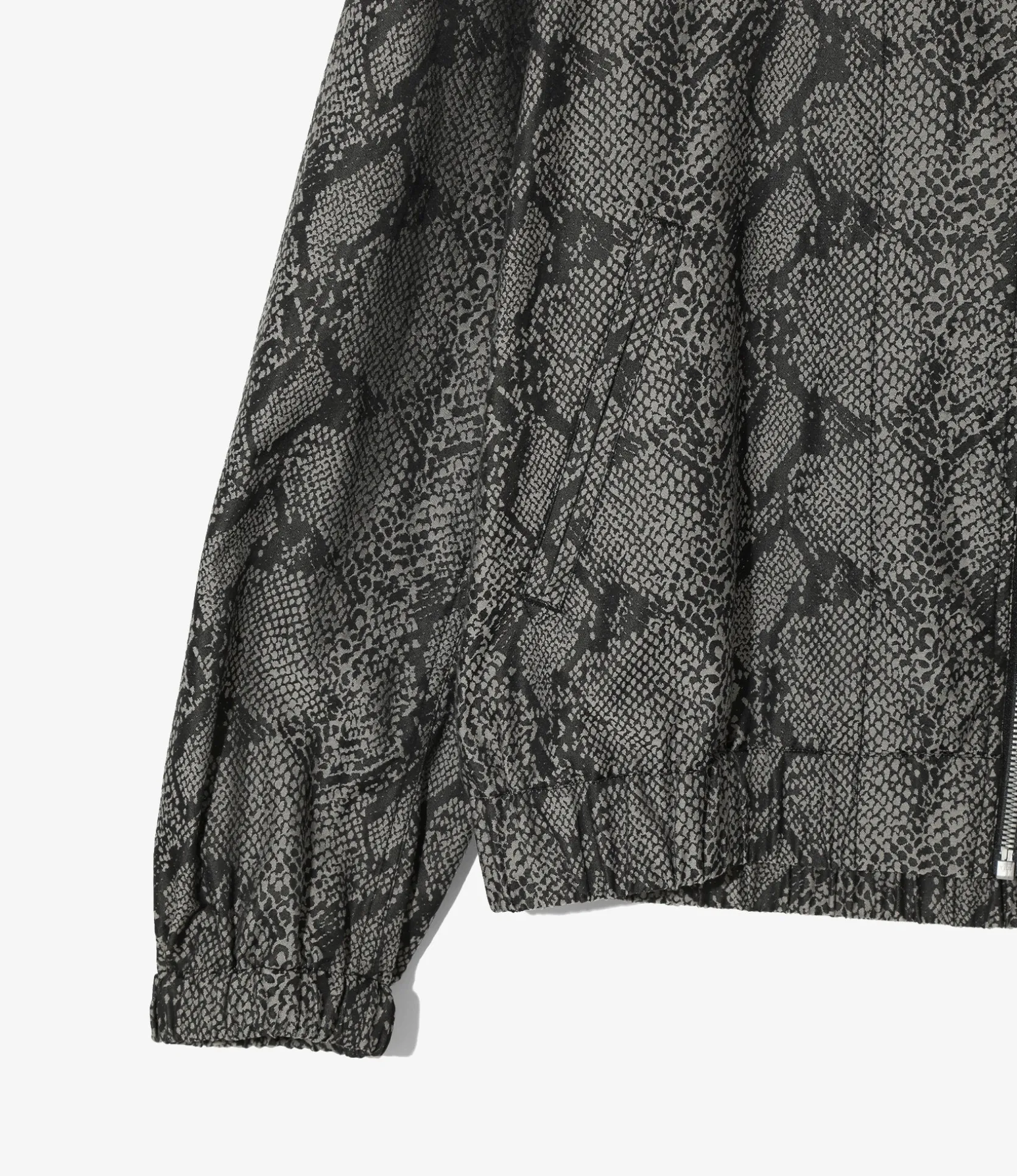 Needles Line Crew Jacket - Grey - PE/C Python Jacquard