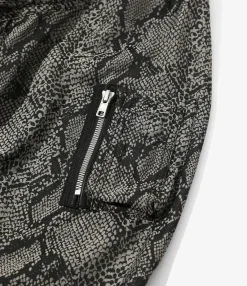 Needles Line Crew Jacket - Grey - PE/C Python Jacquard