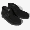 Needles x Clarks - Wallabee Strap Boots - Black