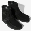 Needles x Clarks - Wallabee Strap Hi - Black