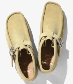 Needles x Clarks - Wallabee Strap Boots - Maple