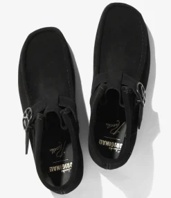 Needles x Clarks - Wallabee Strap Boots - Black