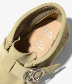 Needles x Clarks - Wallabee Strap Boots - Maple