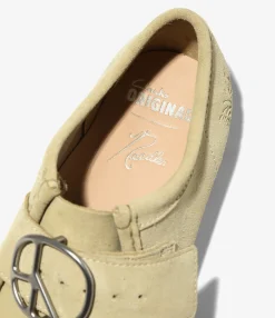 Needles x Clarks - Wallabee Strap Low - Maple