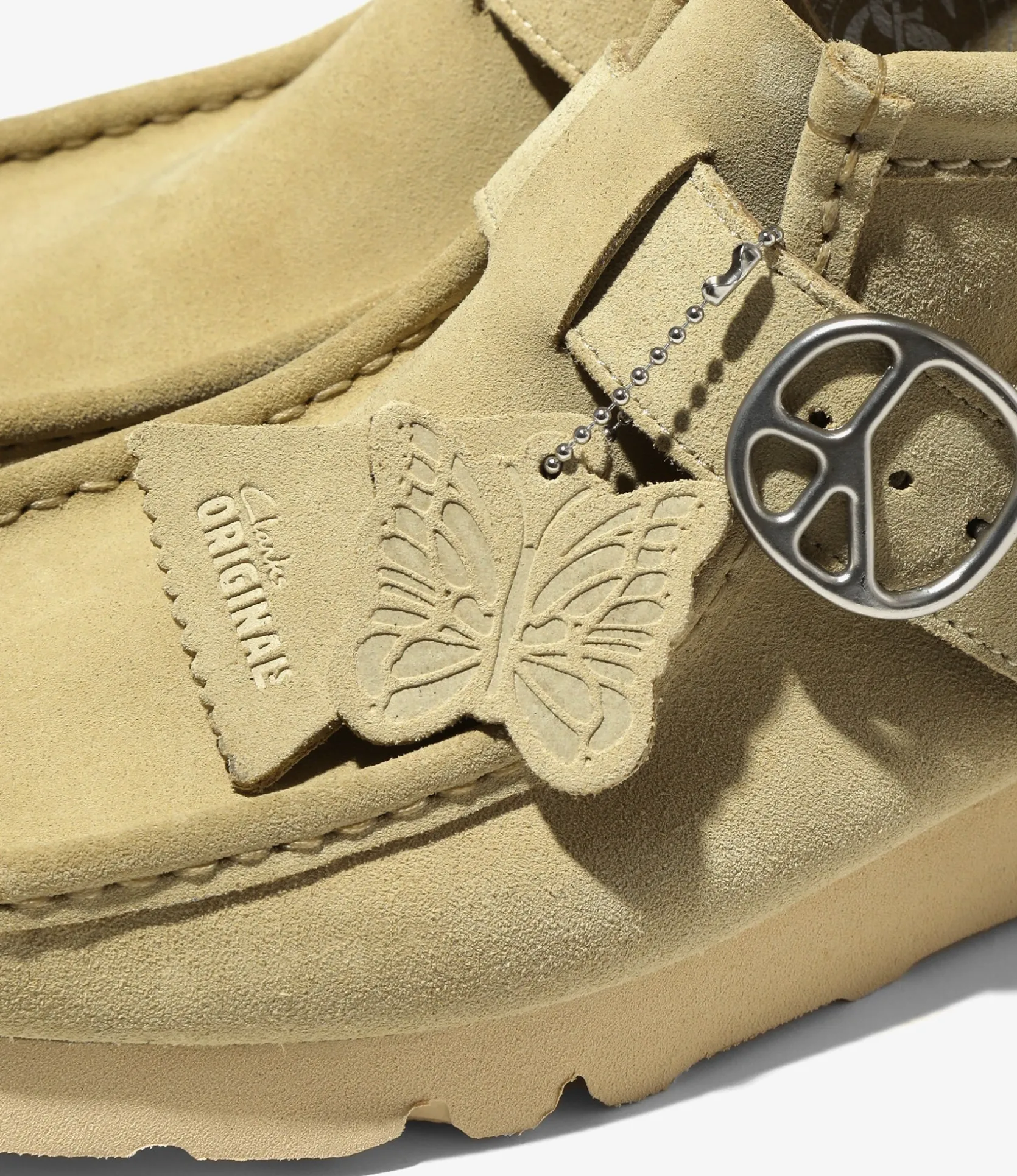 Needles x Clarks - Wallabee Strap Boots - Maple