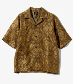 Needles x Kae Tanaka Cabana Shirt - Brown - KT Jacquard