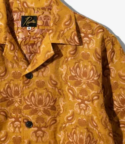 Needles x Kae Tanaka Cabana Shirt - Mustard - KT Jacquard