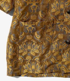 Needles x Kae Tanaka Cabana Shirt - Brown - KT Jacquard