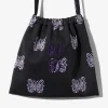 Needles x Kae Tanaka Elastic Pochette - Black - Poly Jacquard