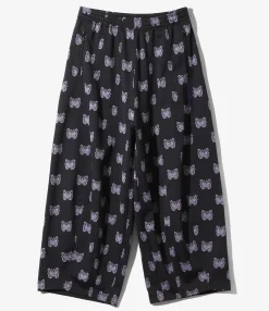 Needles x Kae Tanaka H.D. Track Pant - Black - Poly Jacquard