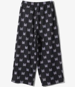 Needles x Kae Tanaka H.D. Track Pant - Black - Poly Jacquard