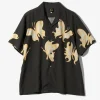 Needles x Kae Tanaka S/S One-Up Shirt - Black - KT Papillon