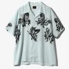 Needles x Kae Tanaka S/S One-Up Shirt - Lt. Blue - KT Papillon