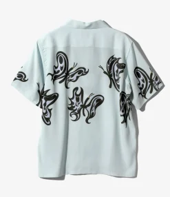 Needles x Kae Tanaka S/S One-Up Shirt - Lt. Blue - KT Papillon