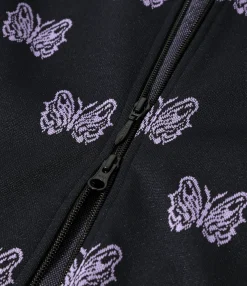 Needles x Kae Tanaka Track Jacket - Black - Poly Jacquard