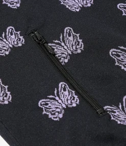 Needles x Kae Tanaka Track Jacket - Black - Poly Jacquard