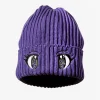 Needles x Kae Tanaka Watch Cap - Purple - KT Eyes Emb.