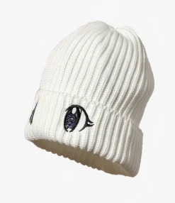 Needles x Kae Tanaka Watch Cap - Off White - KT Eyes Emb.