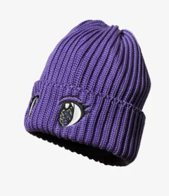 Needles x Kae Tanaka Watch Cap - Purple - KT Eyes Emb.