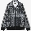 Needles x MIYAGIHEDTAKA - Track Jacket - Black - Bandana Print