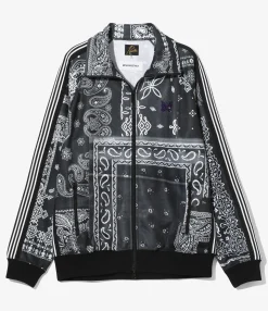 Needles x MIYAGIHEDTAKA - Track Jacket - Black - Bandana Print