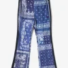 Needles x MIYAGIHEDTAKA - Boot-Cut Track Pant - Navy - Bandana Print