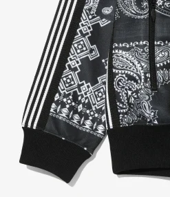 Needles x MIYAGIHEDTAKA - Track Jacket - Black - Bandana Print