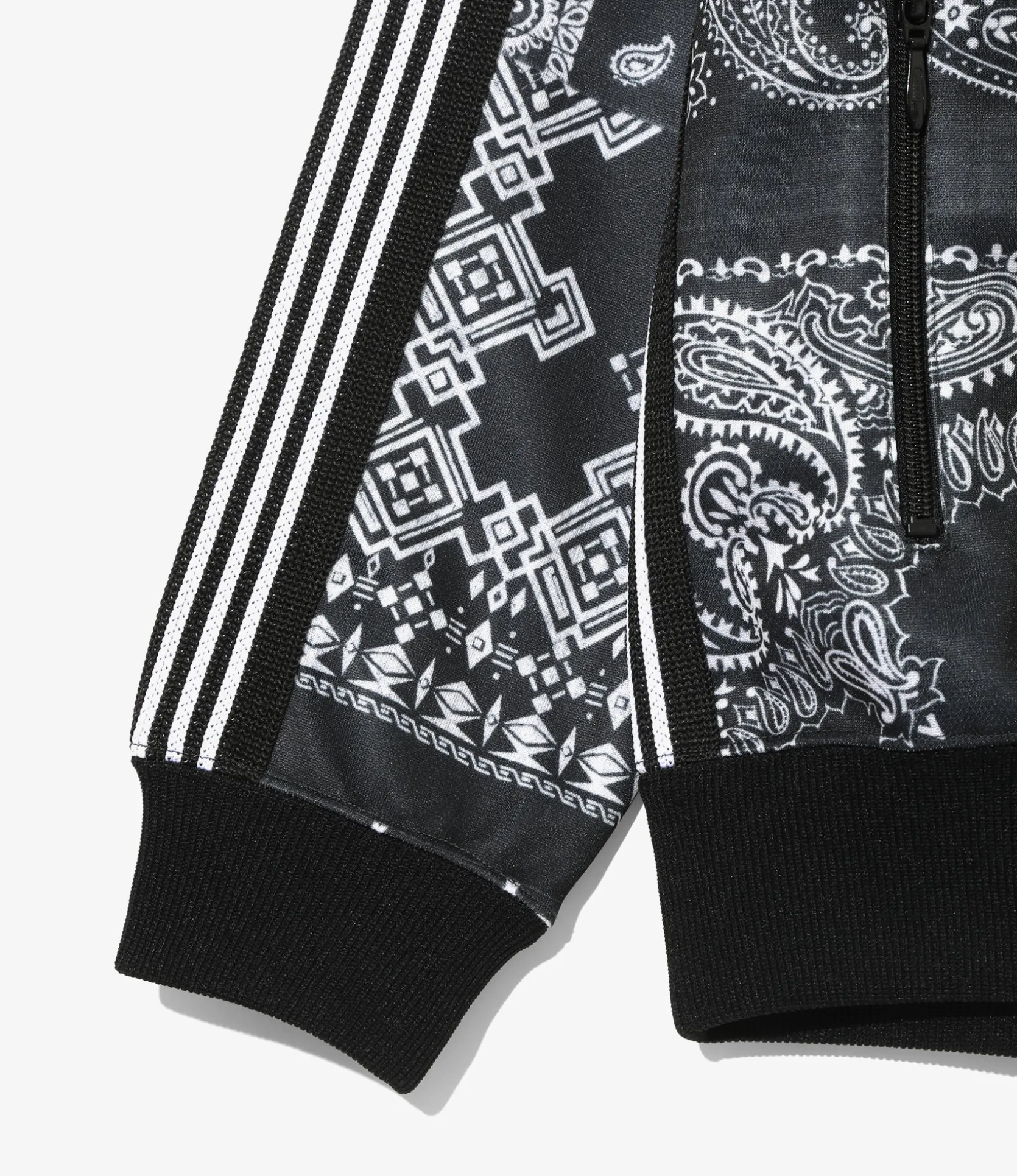 Needles x MIYAGIHEDTAKA - Track Jacket - Black - Bandana Print
