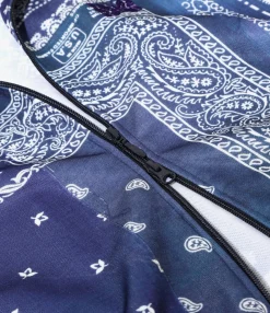 Needles x MIYAGIHEDTAKA - Track Jacket - Navy - Bandana Print