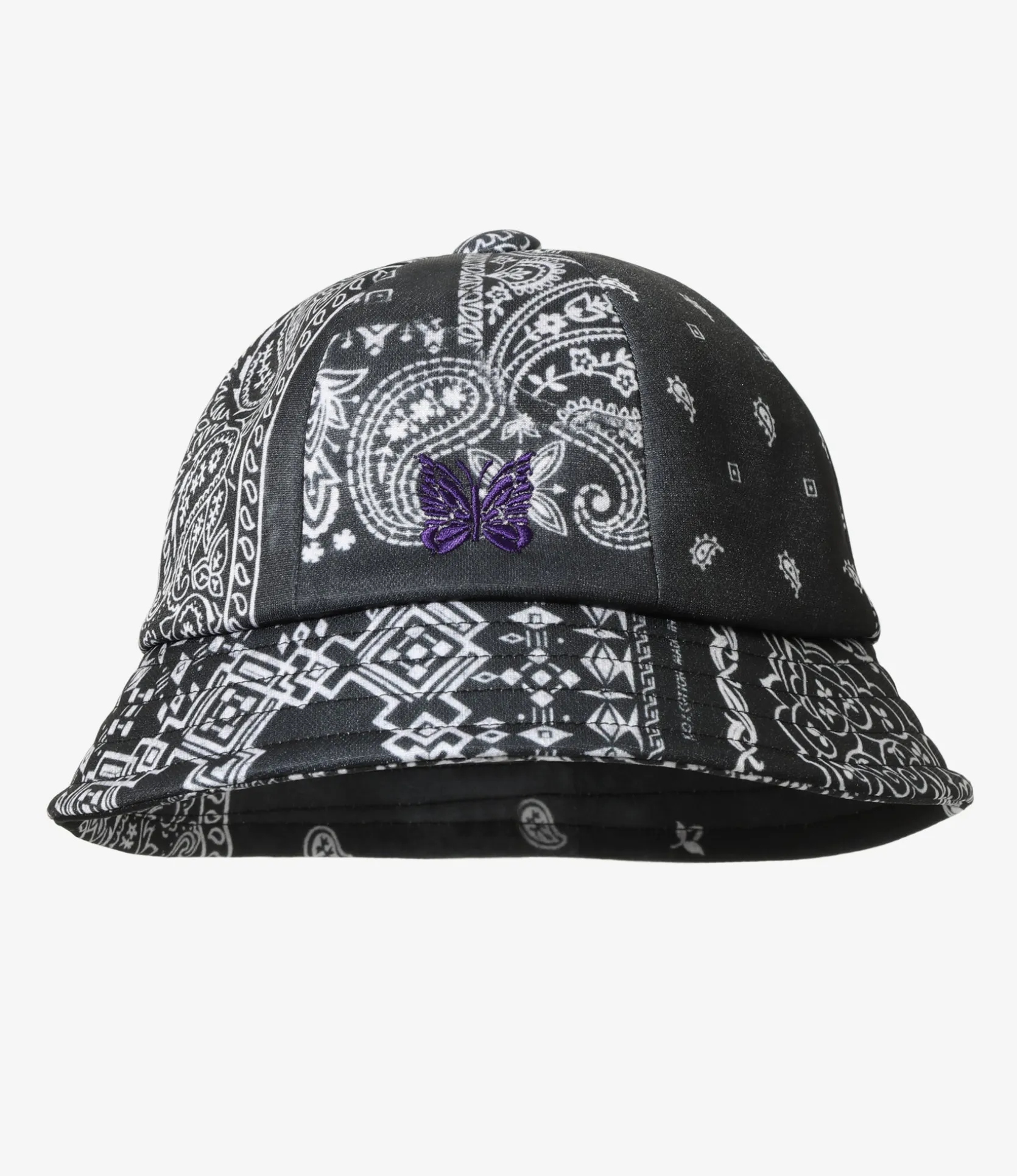 Needles x MIYAGIHIDETAKA - Bermuda Hat - Black - Bandana Print