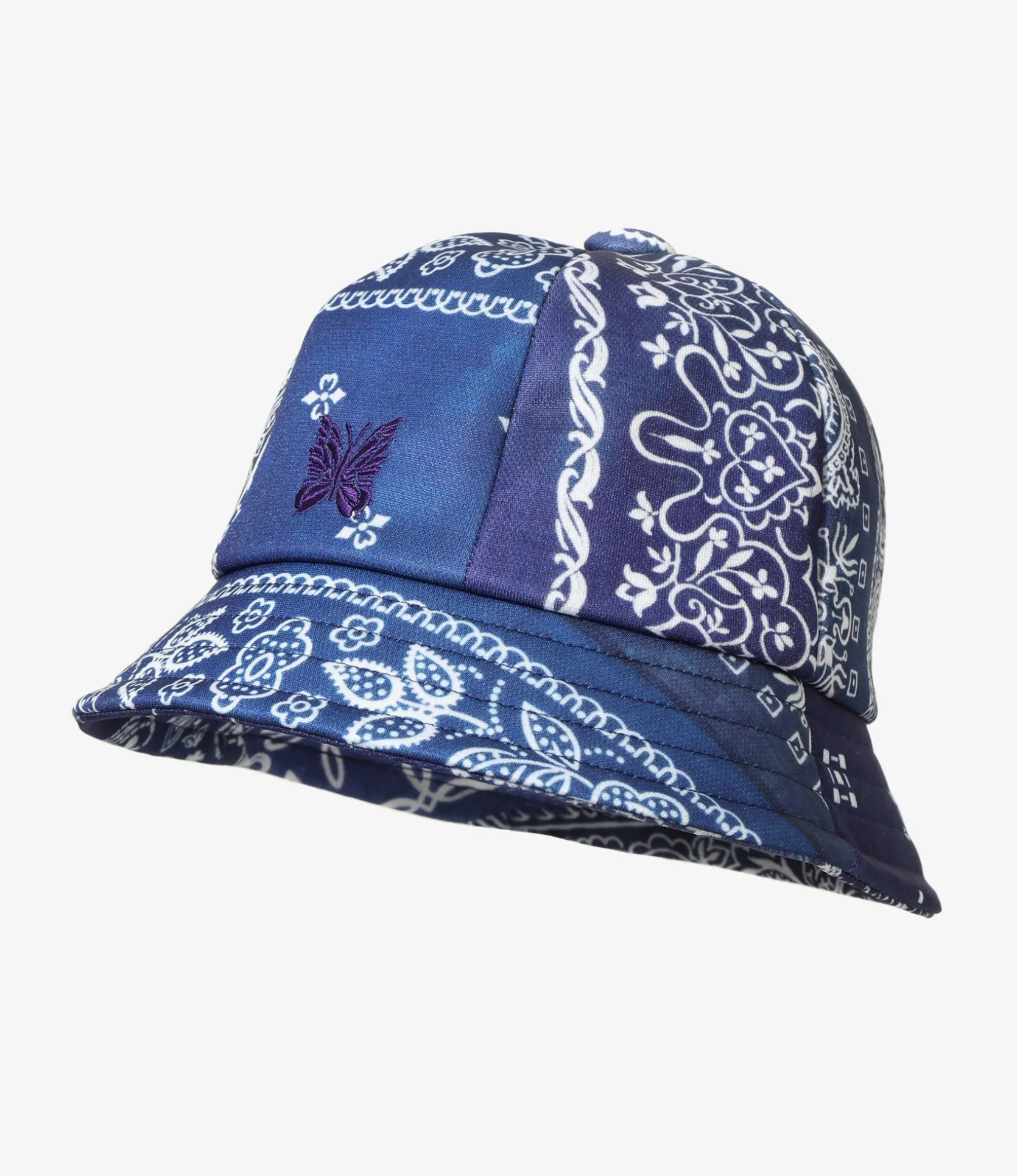 Needles x MIYAGIHIDETAKA - Bermuda Hat - Navy - Bandana Print