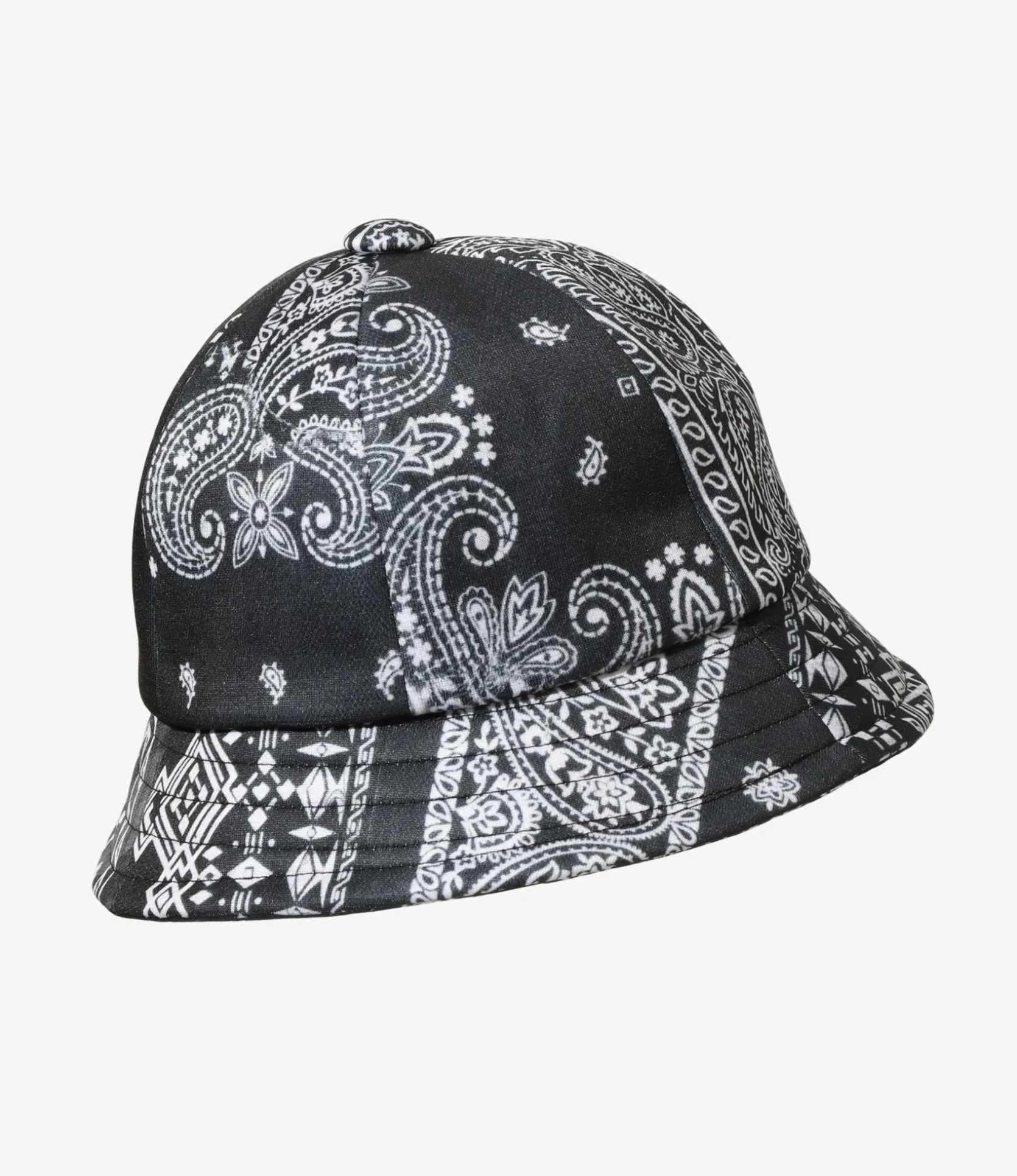 Needles x MIYAGIHIDETAKA - Bermuda Hat - Black - Bandana Print