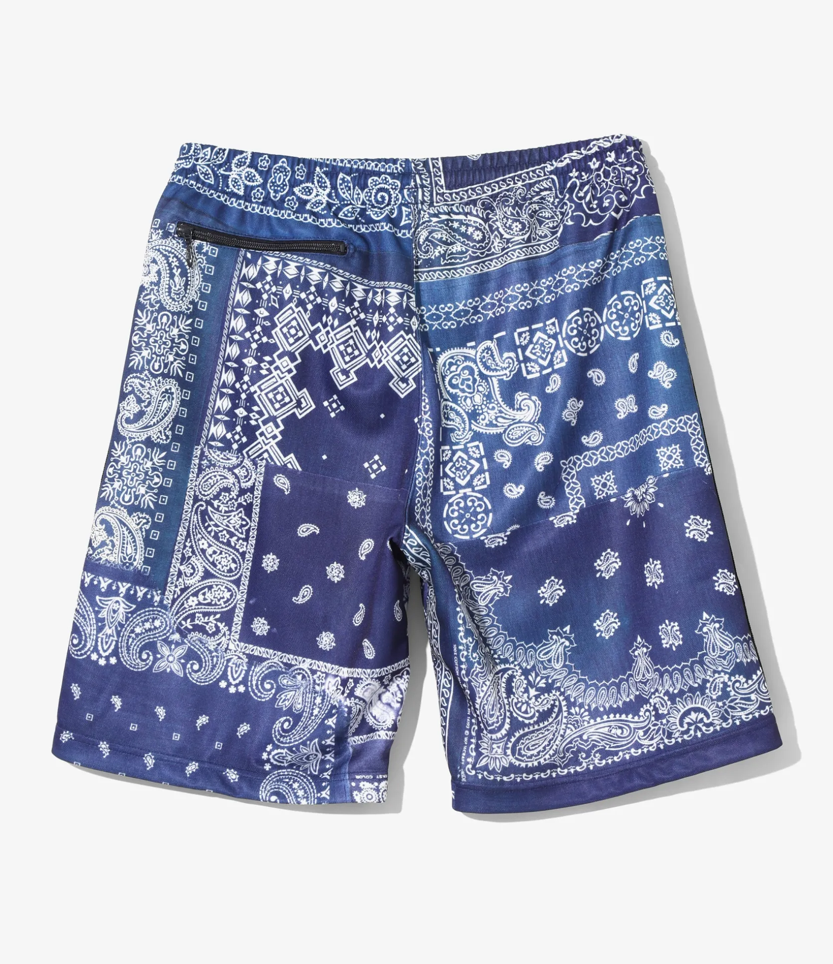 Needles x MIYAGIHIDETAKA - Track Shorts - Navy - Bandana Print