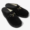 Needles x Troentorp - Swedish Clog Monet w/Bit - Black / Rough Out