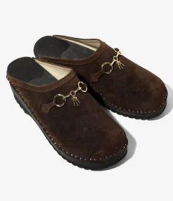 Needles x Troentorp - Swedish Clog Monet w/Bit - Jave / Rough Out
